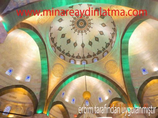 kubbe içi led aydılatma tasarımı kubbe içi led aydılatma tasarımı