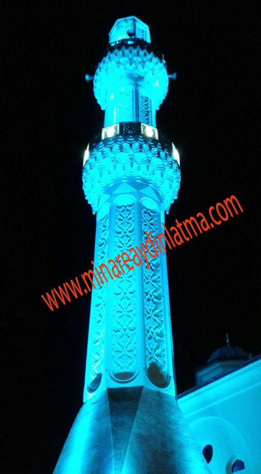  turkuaz minare aydınlatma midas led